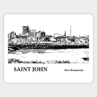 Saint John New Brunswick Magnet
